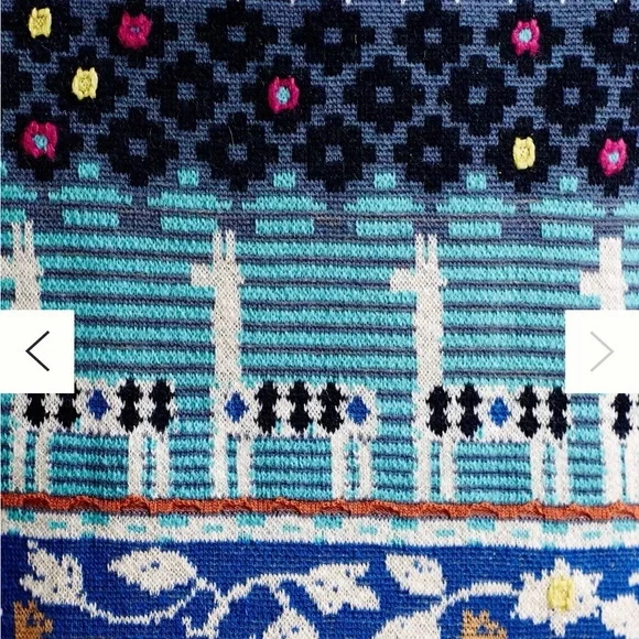 HWR Anthropologie llama skirt-small - Picture 7 of 11